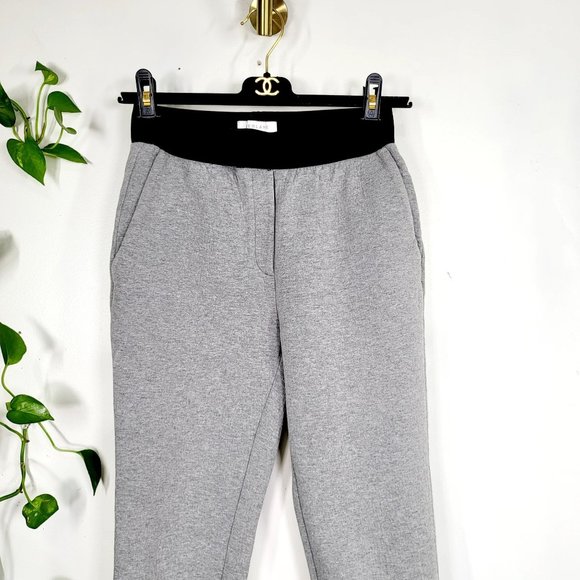 EVERLANE Women Grey Black Jogger Skinny Pants XS Sweatpants Fitted Slim - Picture 3 of 10